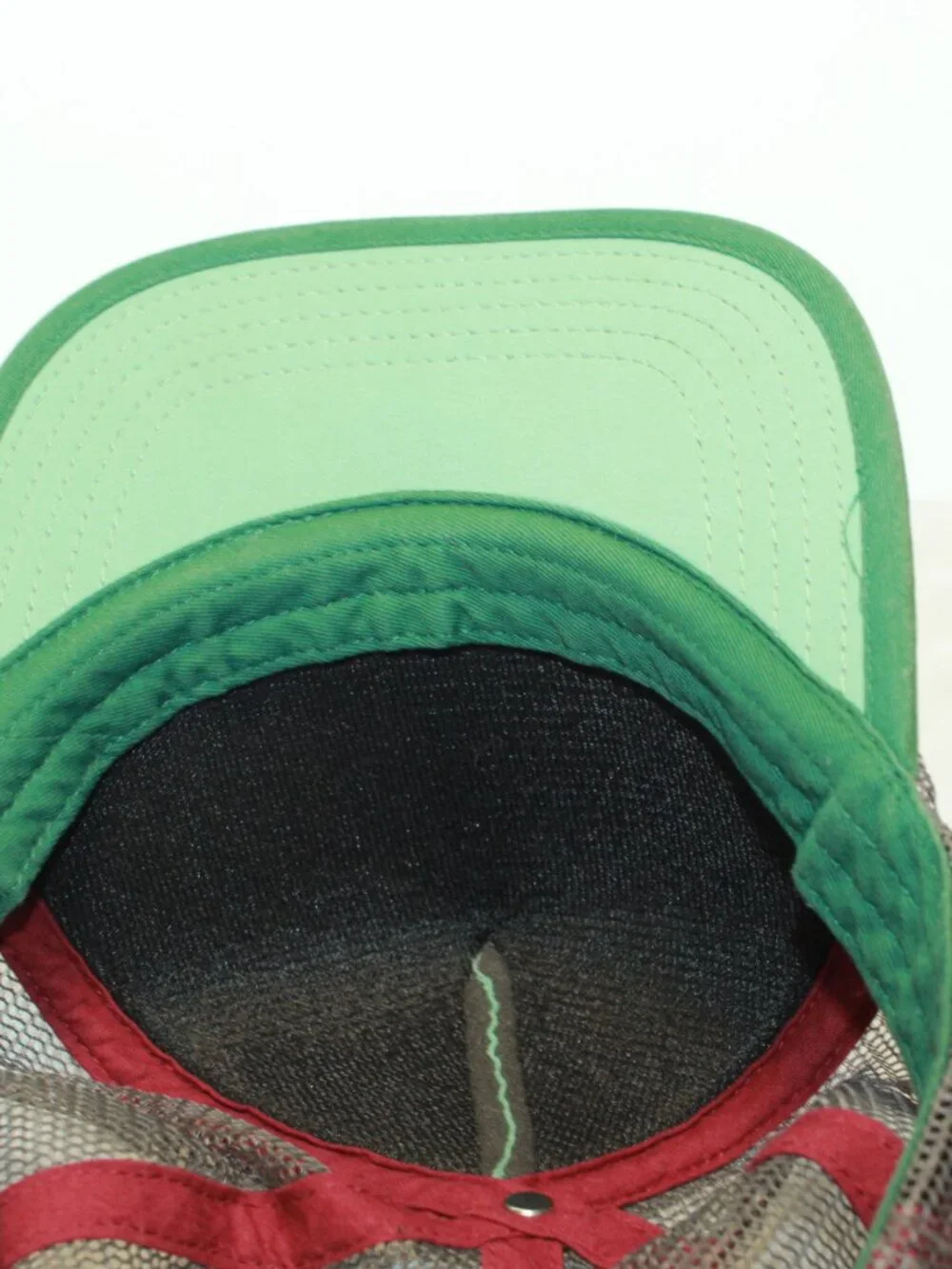 Hood River Oregon Aqua Gray Adjustable Snapback Foam Front Mesh Back Trucker Hat